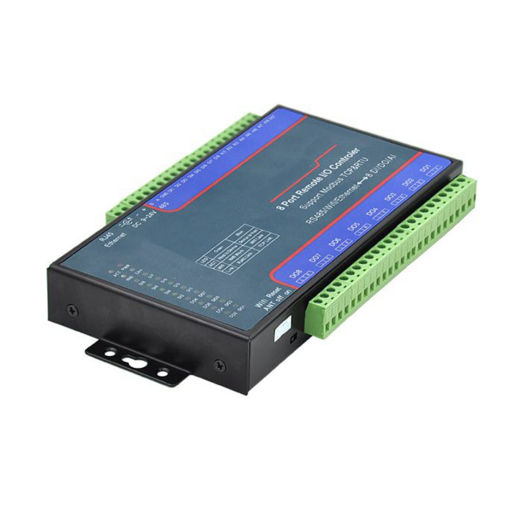 L8ST244 - 8-port-Digital-Analog-In-Out-to-TCP-IP-Converter